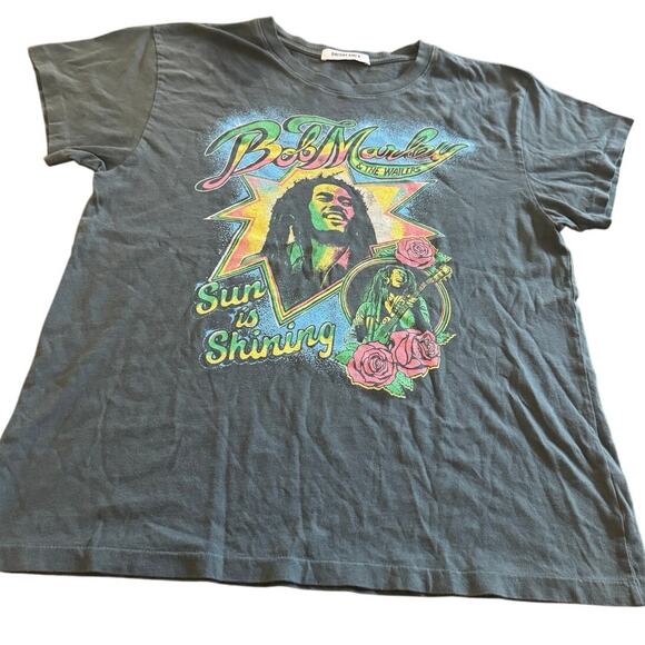 DAYDREAMER Bob Marley & the Wailers Sun is Shining Tour Tee Size Large MSRP $88 - Picture 10 of 13